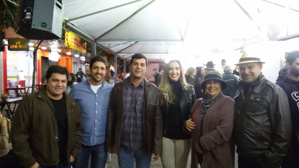 Festival Caxambu 2018 – prefeito e família
