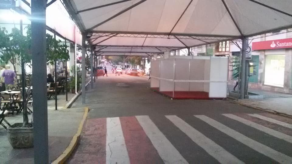 Festival Caxambu 2018 – visão stands no Santander