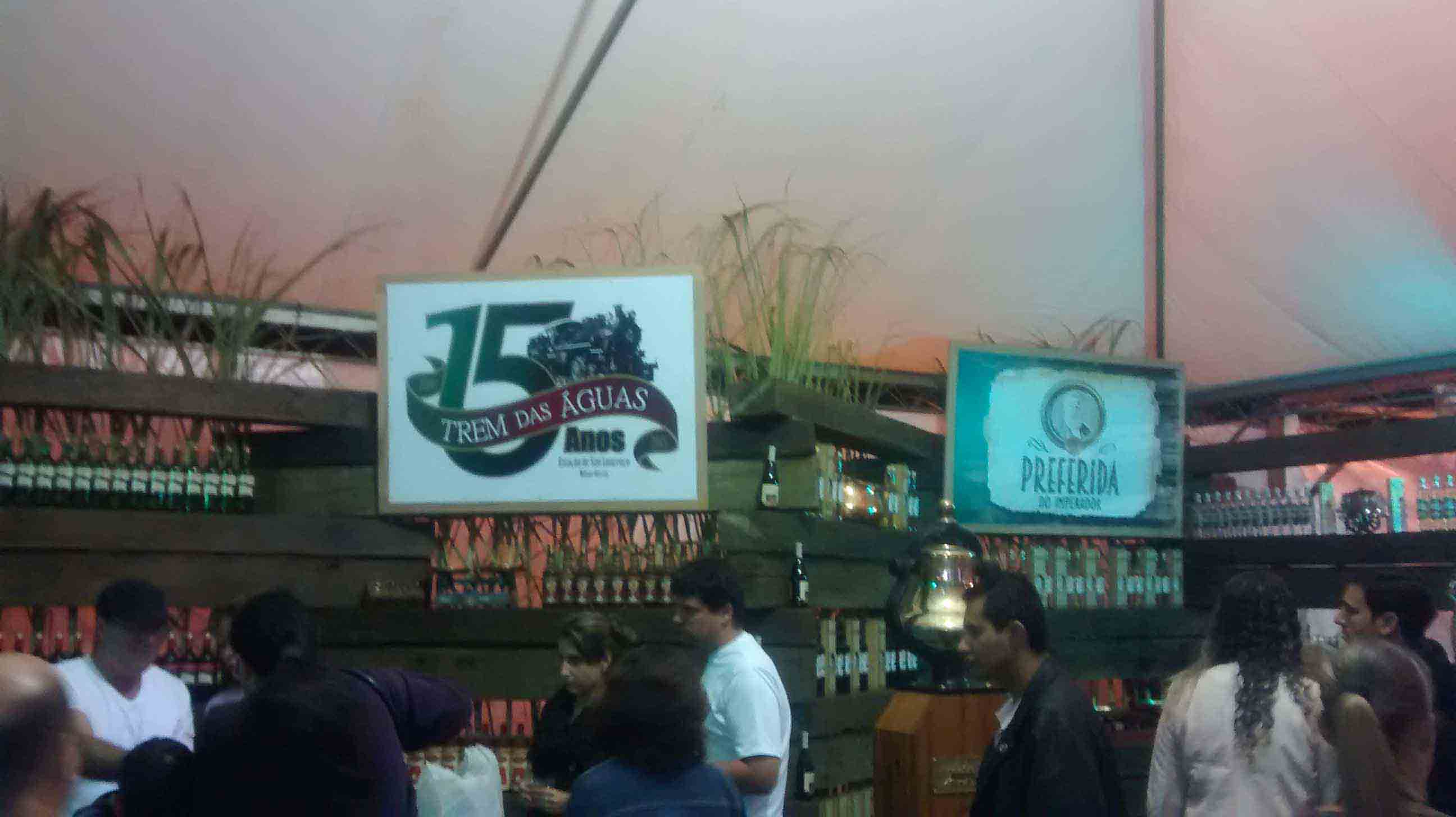 stand Trem das Águas